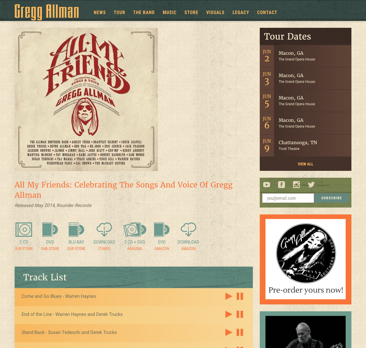 Allman wireframe