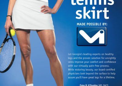 Vein Innovations Tennis Skirt